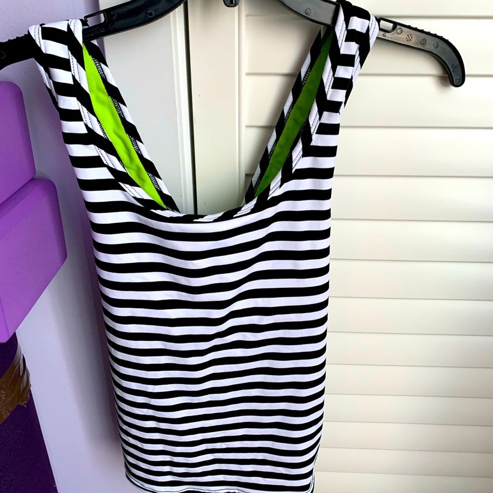 HardTail yoga top with crisscross straps